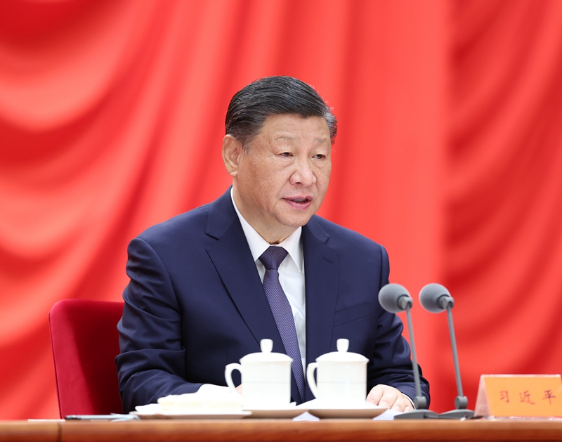 1月8日，中共中央总书记、国家主席、中央军委主席习近平在中国共产党第二十届中央纪律检查委员会第三次全体会议上发表重要讲话。